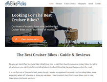 Tablet Screenshot of bikepicks.com